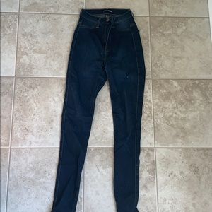 Fashion nova super high rise skinny jeans